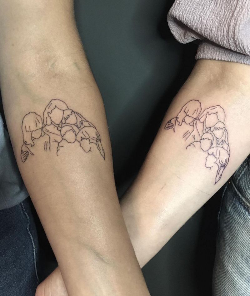 30 Unique Siblings Tattoos You Can Copy