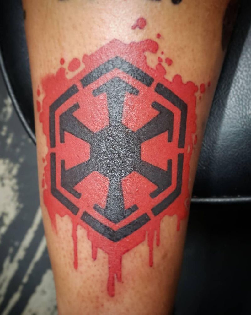 30 Amazing Sith Symbol Tattoos You Must Love