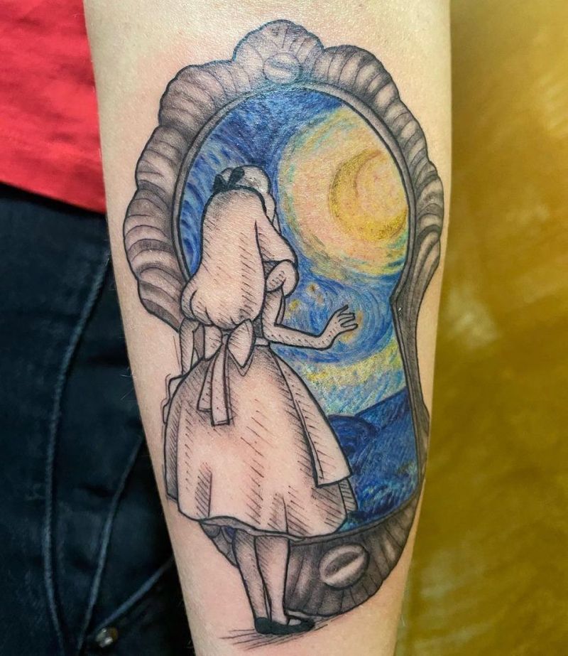 30 Awesome Starry Night Tattoos to Inspire You