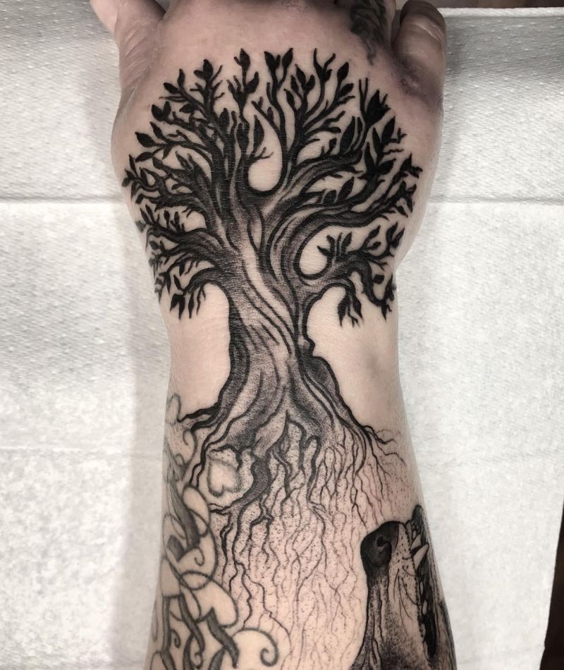 30 Awesome Yggdrasil Tattoos You Will Love