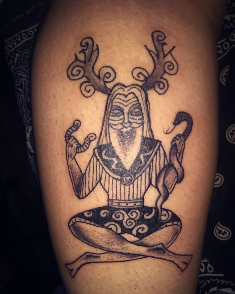 30 Awesome Cernunnos Tattoos You Must Try