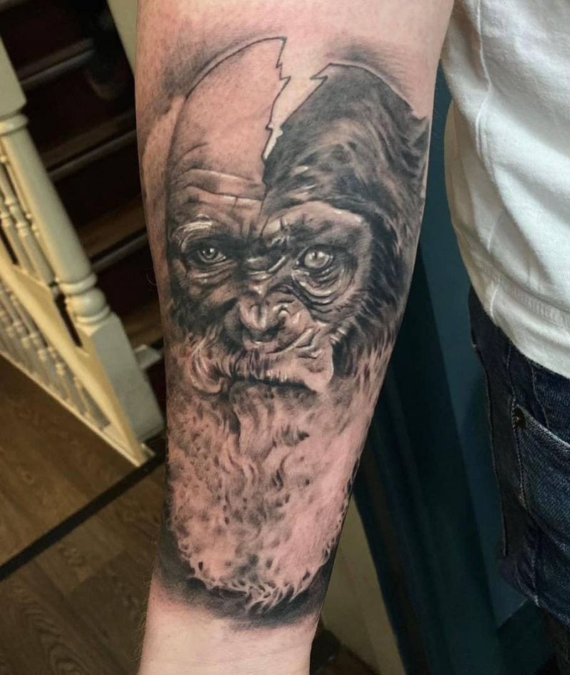 30 Great Darwin Tattoos for Your Next Ink