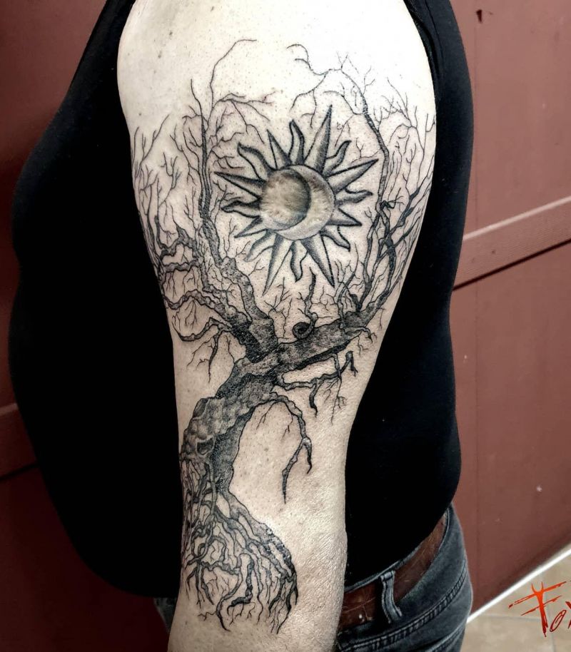 30 Unique Dead Tree Tattoos You Will Love