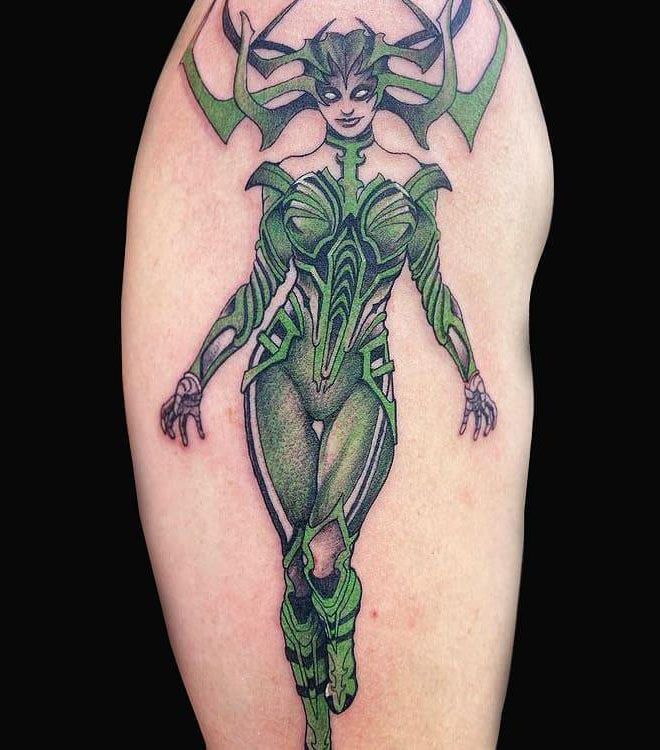 30 Awesome Hela Tattoos to Inspire You