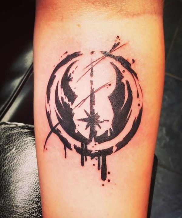 30 Amazing Jedi Order Tattoos to Inspire You