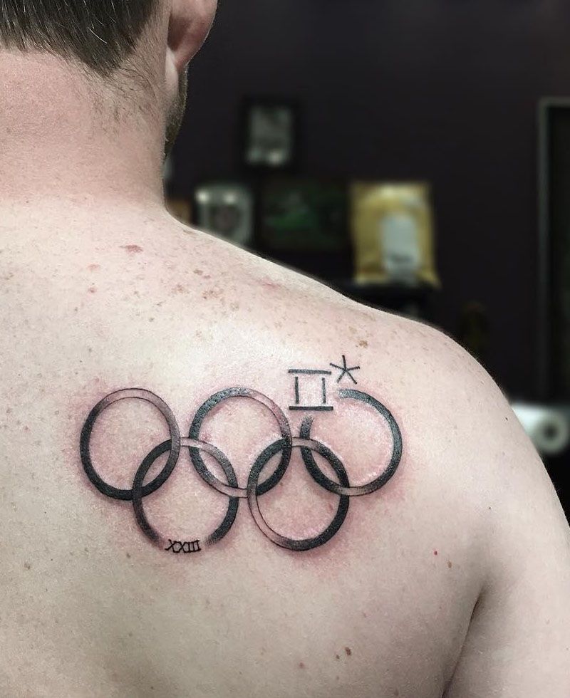 30 Pretty Olympic Tattoos You Must Try