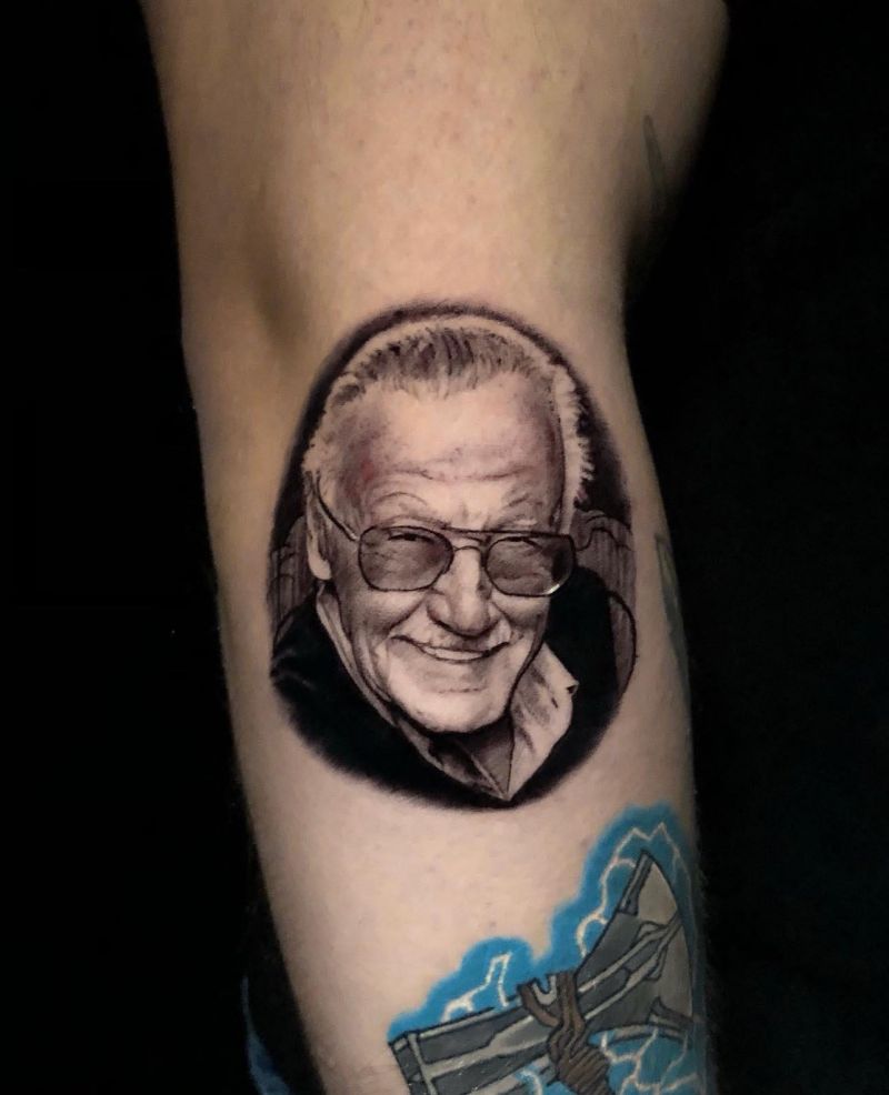 30 Awesome Stan Lee Tattoos to Inspire You