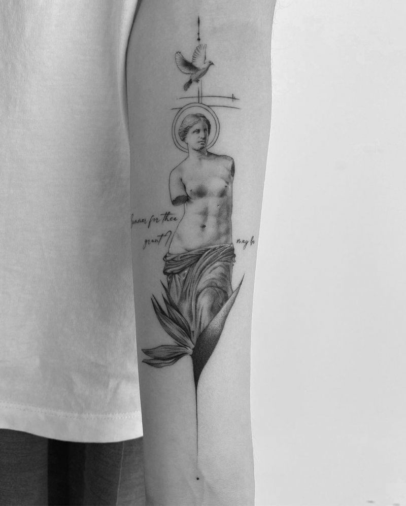 30 Pretty Aphrodite Tattoos You Must Love