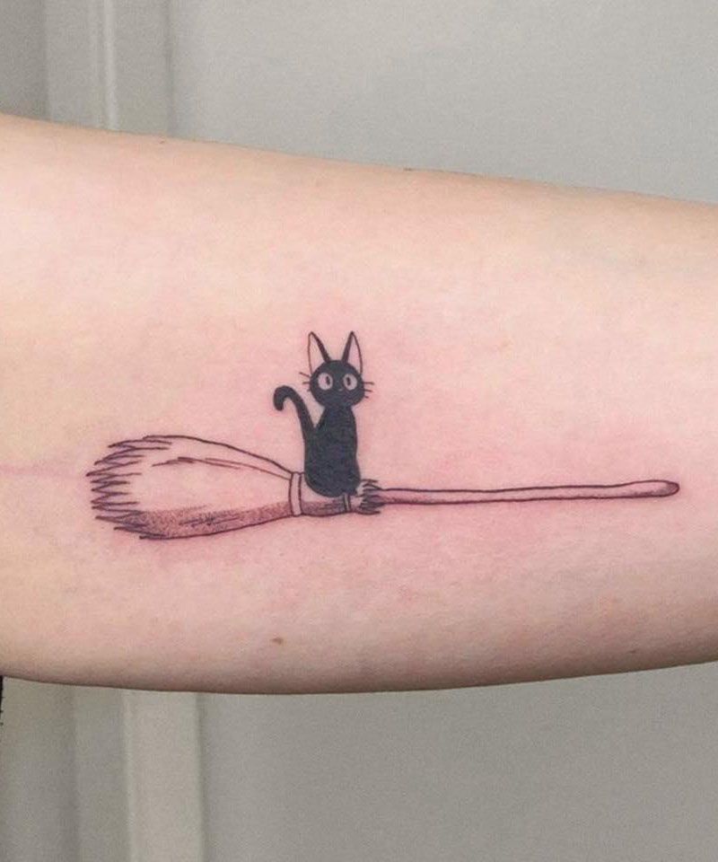 30 Awesome Broom Tattoos You Can Copy