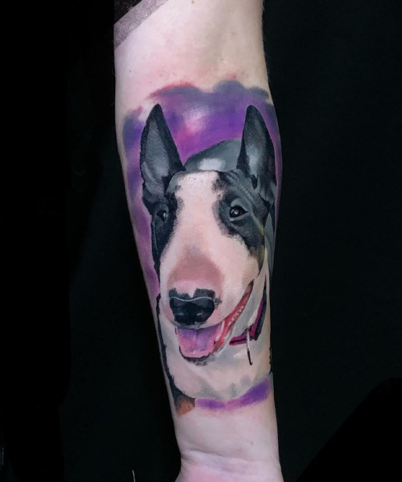 30 Unique Bull Terrier Tattoos You Must Love