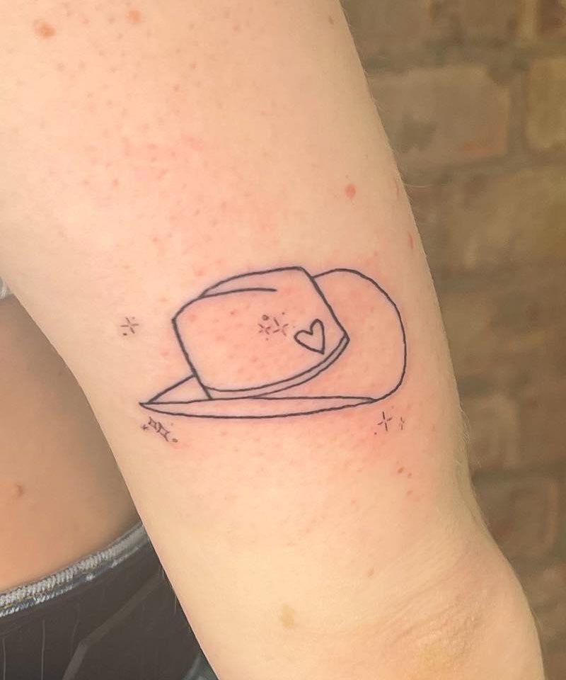 30 Unique Cowboy Hat Tattoos You Will Love