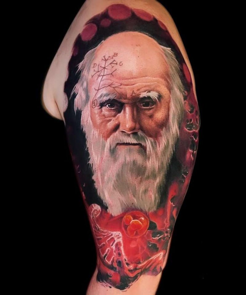 30 Great Darwin Tattoos for Your Next Ink