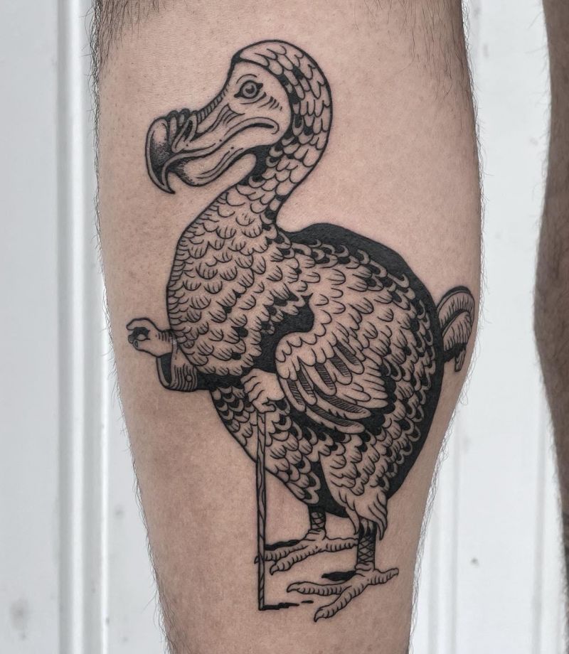 30 Awesome Dodo Tattoos You Will Love