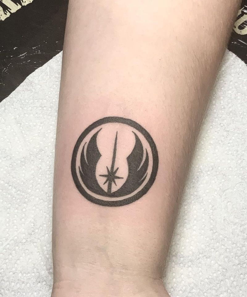 30 Amazing Jedi Order Tattoos to Inspire You