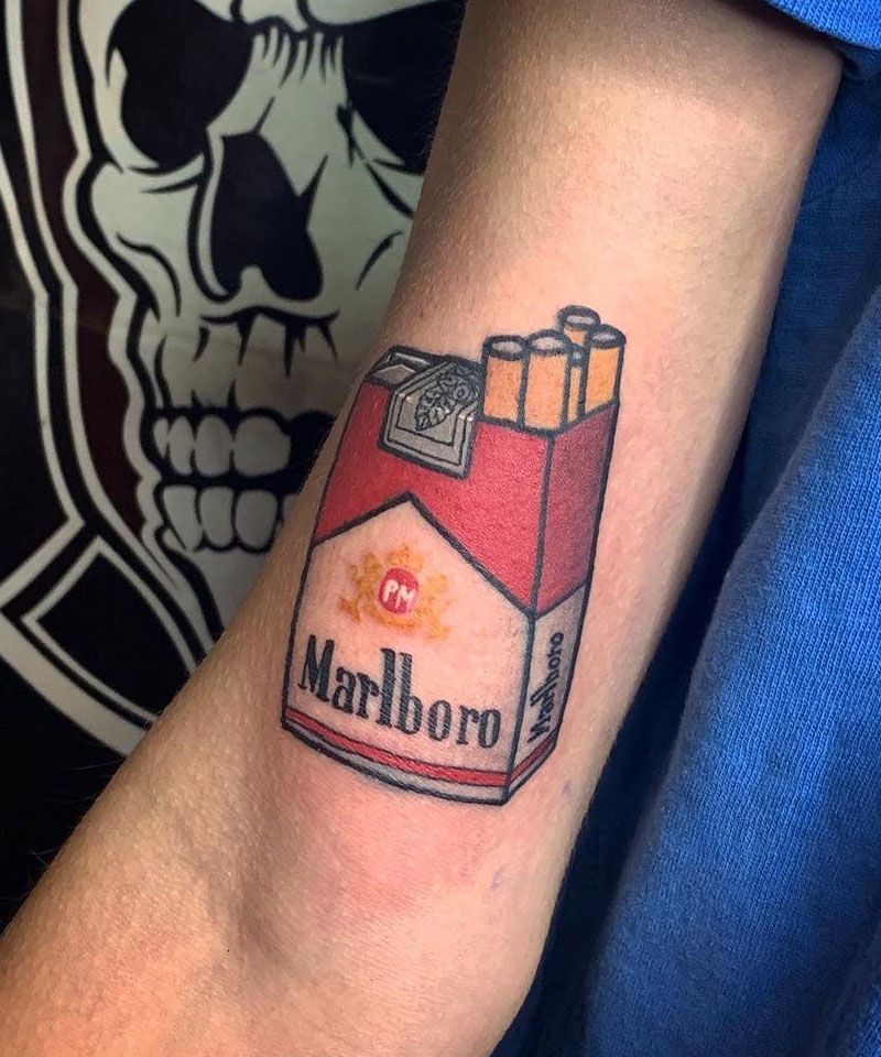 30 Unique Marlboro Tattoos You Will Love