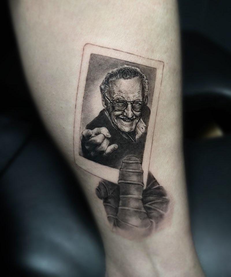 30 Awesome Stan Lee Tattoos to Inspire You