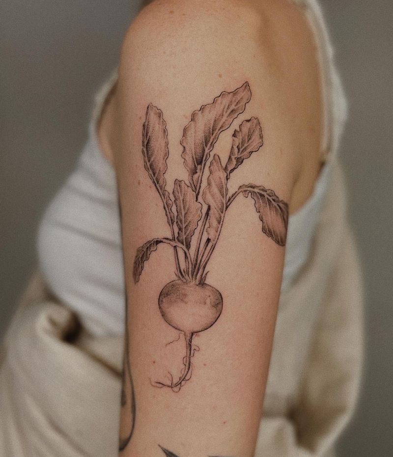 30 Unique Turnip Tattoos You Can Copy