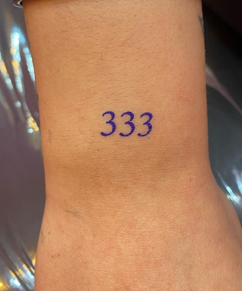 30 Unique 333 Tattoos You Can Copy