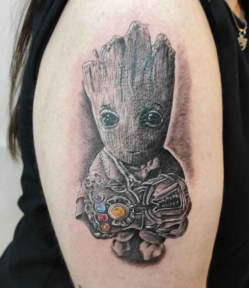 30 Awesome Groot Tattoos You Can Copy