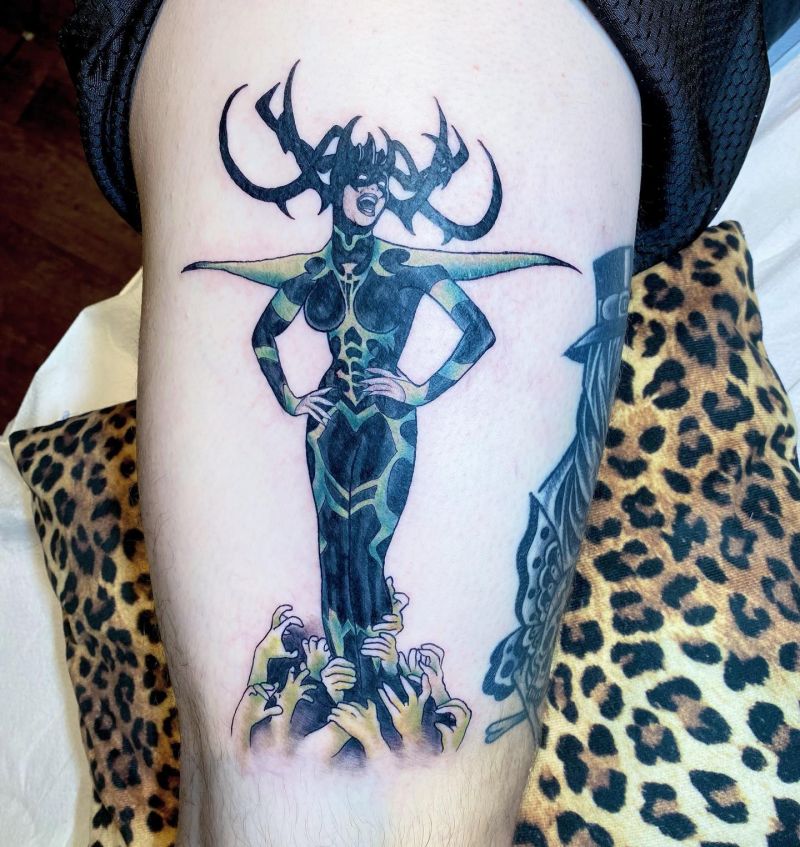 30 Awesome Hela Tattoos to Inspire You