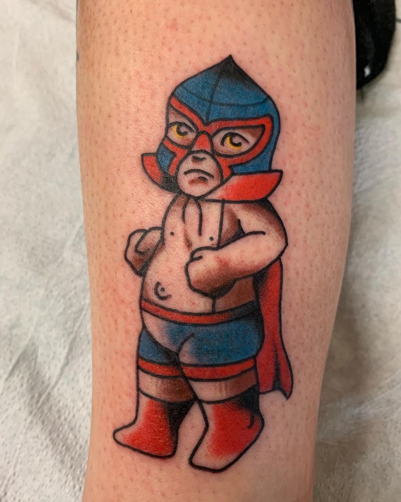 30 Unique Luchador Tattoos for Your Inspiration