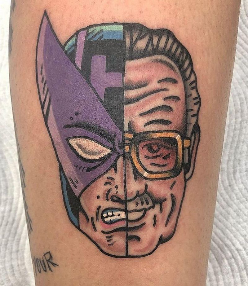 30 Awesome Stan Lee Tattoos to Inspire You