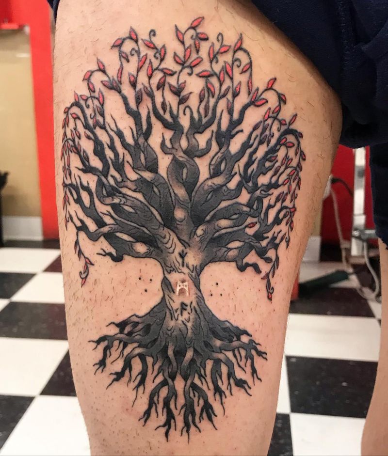 30 Awesome Yggdrasil Tattoos You Will Love