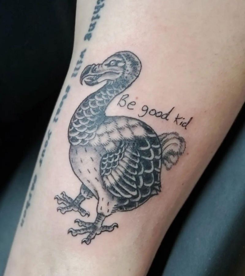 30 Awesome Dodo Tattoos You Will Love