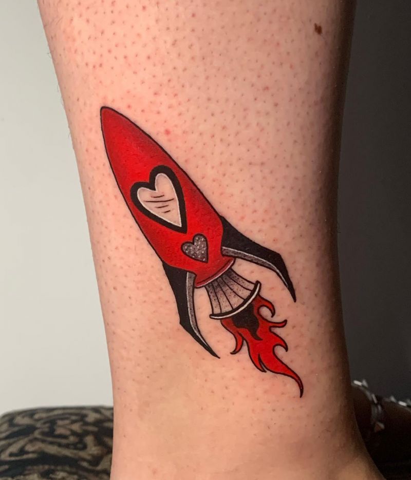 30 Gorgeous Spaceship Tattoos Make You Attractive