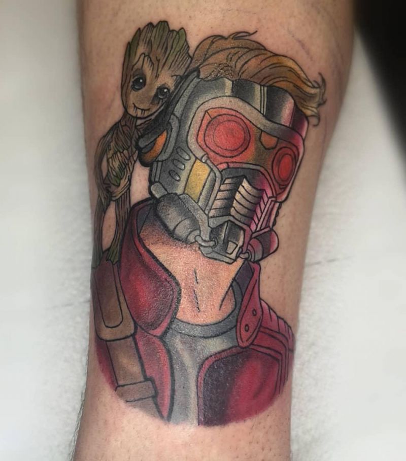 30 Unique Star Lord Tattoos You Can Copy