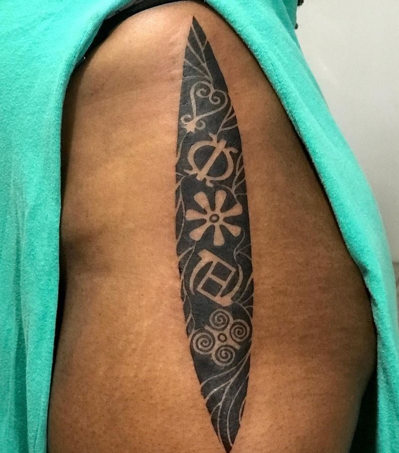 30 Unique Adinkra Tattoos You Must Love