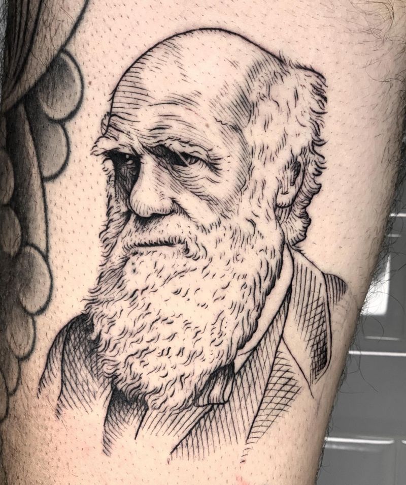 30 Great Darwin Tattoos for Your Next Ink