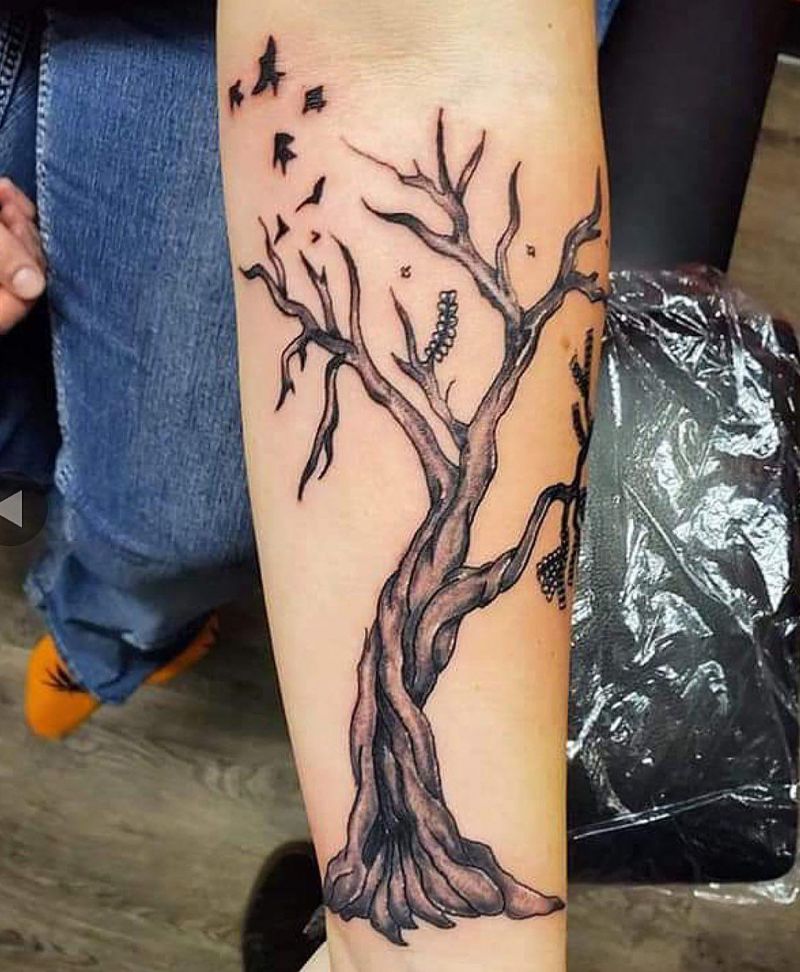 30 Unique Dead Tree Tattoos You Will Love