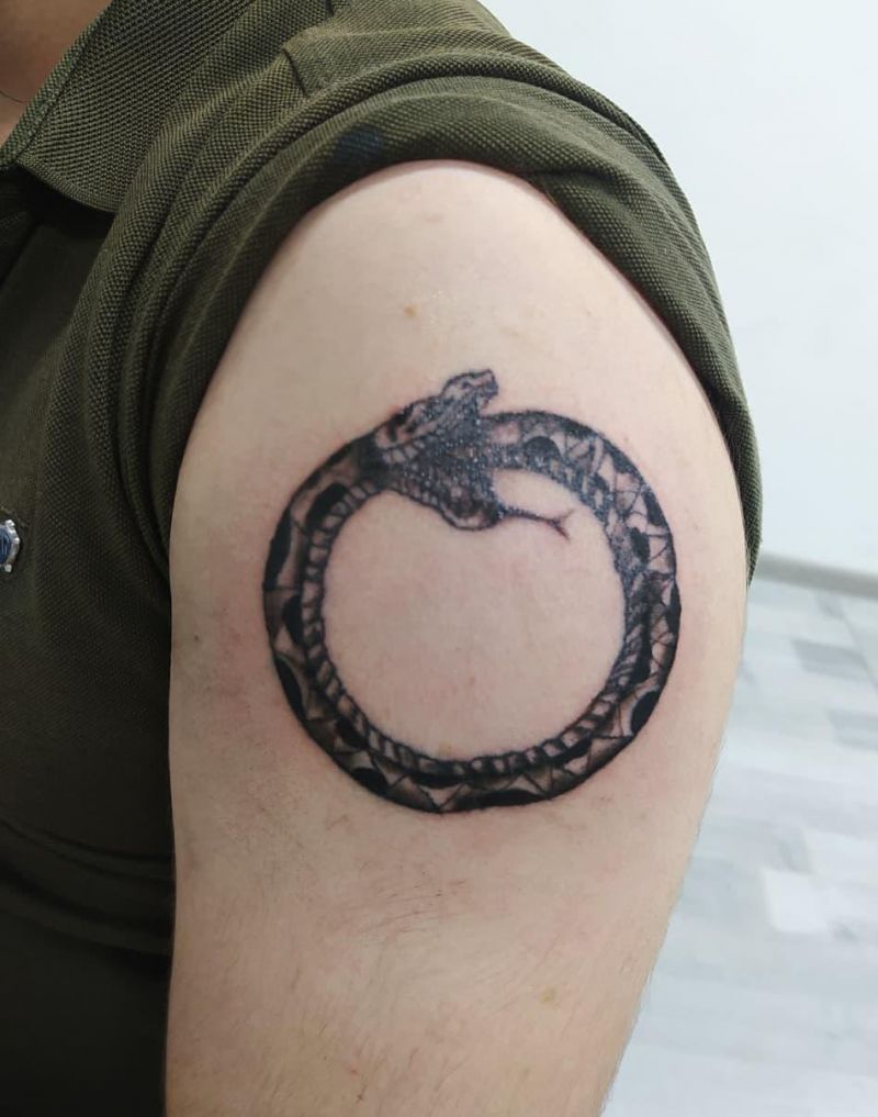 30 Pretty Jormungand Tattoos You Will Love