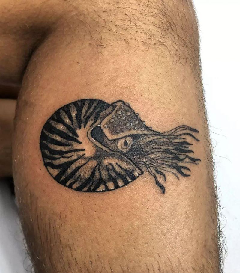 30 Awesome Nautilus Tattoos for Your Next Ink