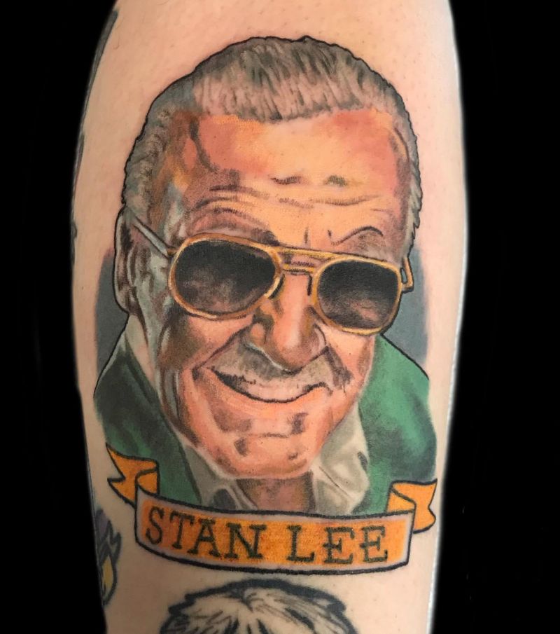 30 Awesome Stan Lee Tattoos to Inspire You