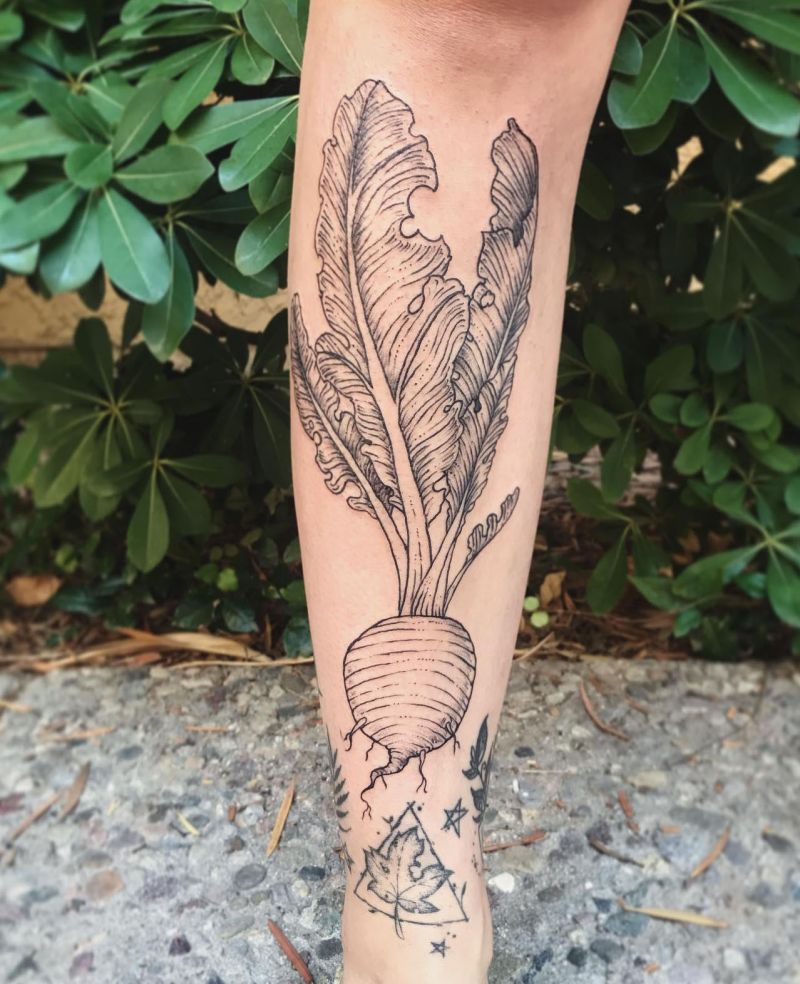 30 Unique Turnip Tattoos You Can Copy