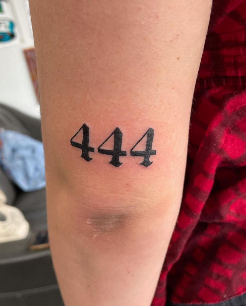 30 Unique 444 Tattoos for Your Next Ink