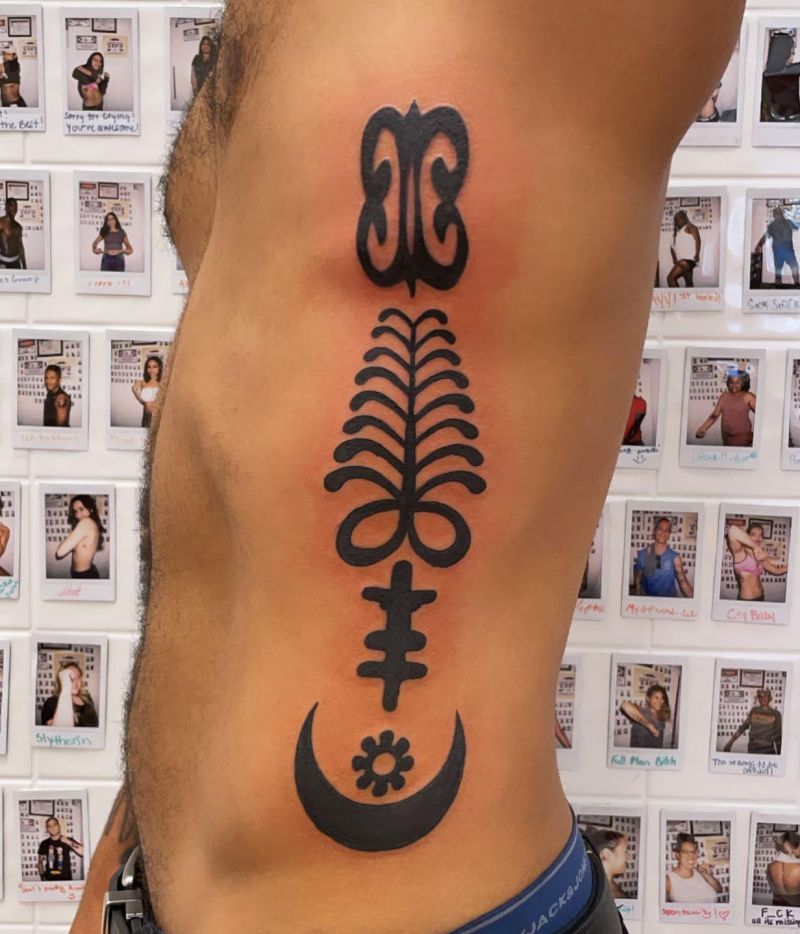 30 Unique Adinkra Tattoos You Must Love