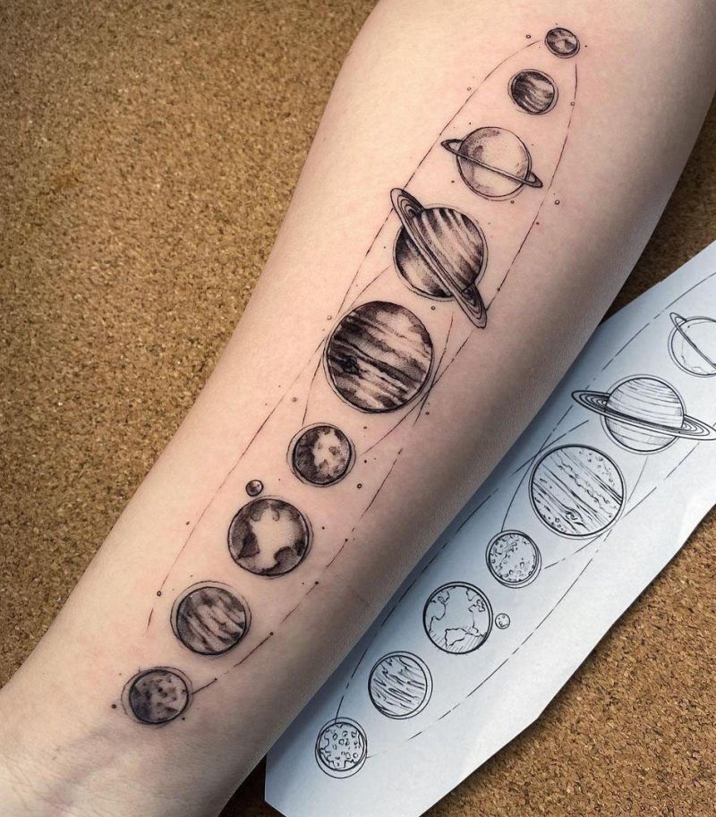 30 Awesome Astronomy Tattoos to Inspire You