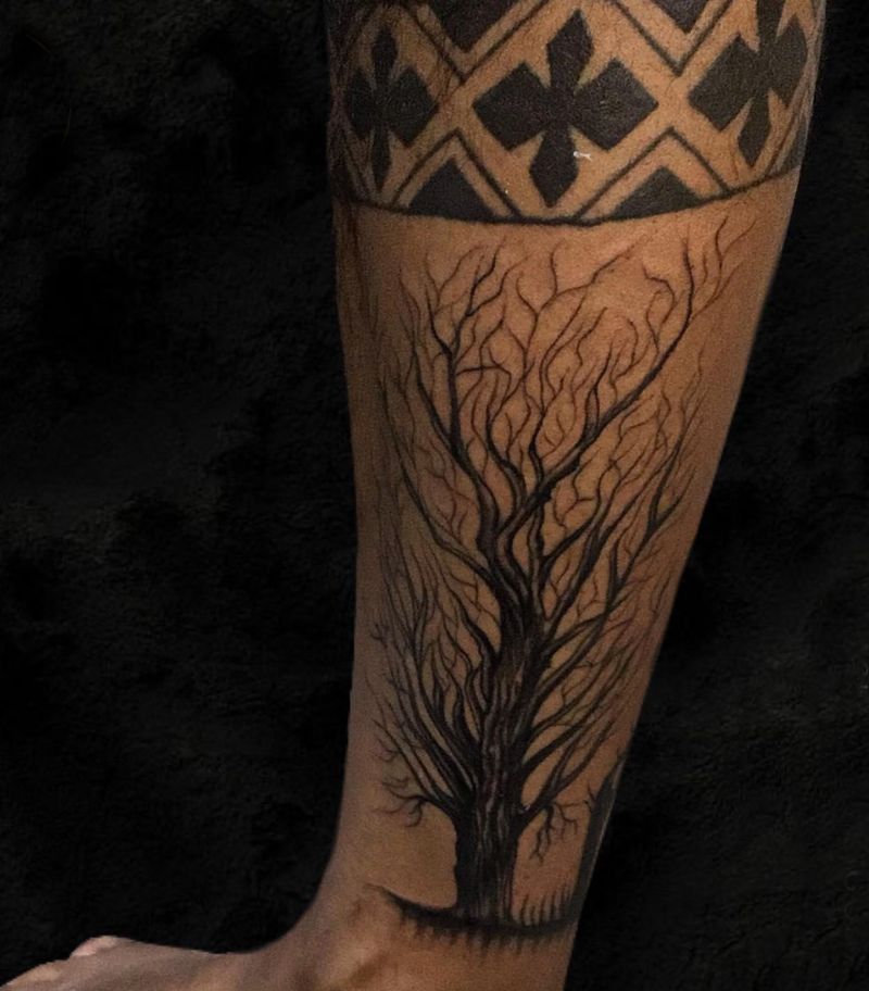 30 Unique Dead Tree Tattoos You Will Love