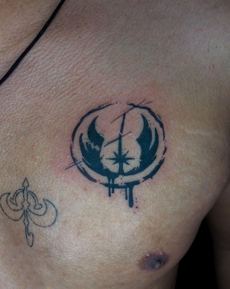 30 Amazing Jedi Order Tattoos to Inspire You