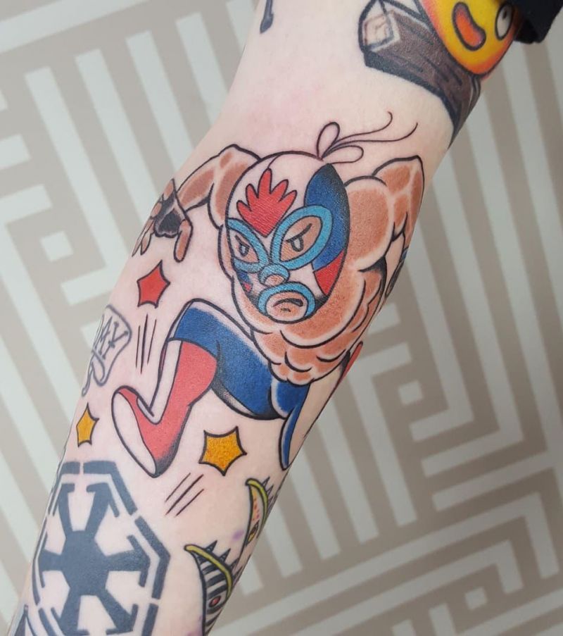 30 Unique Luchador Tattoos for Your Inspiration