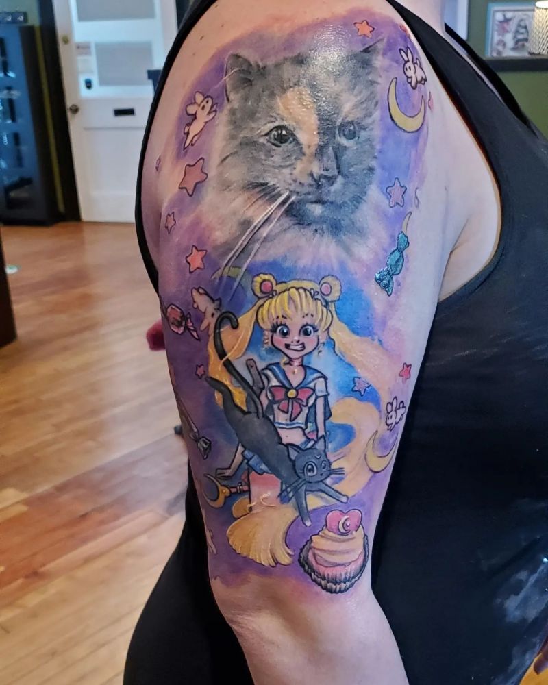 30 Great Sailor Moon Tattoos You Will Love