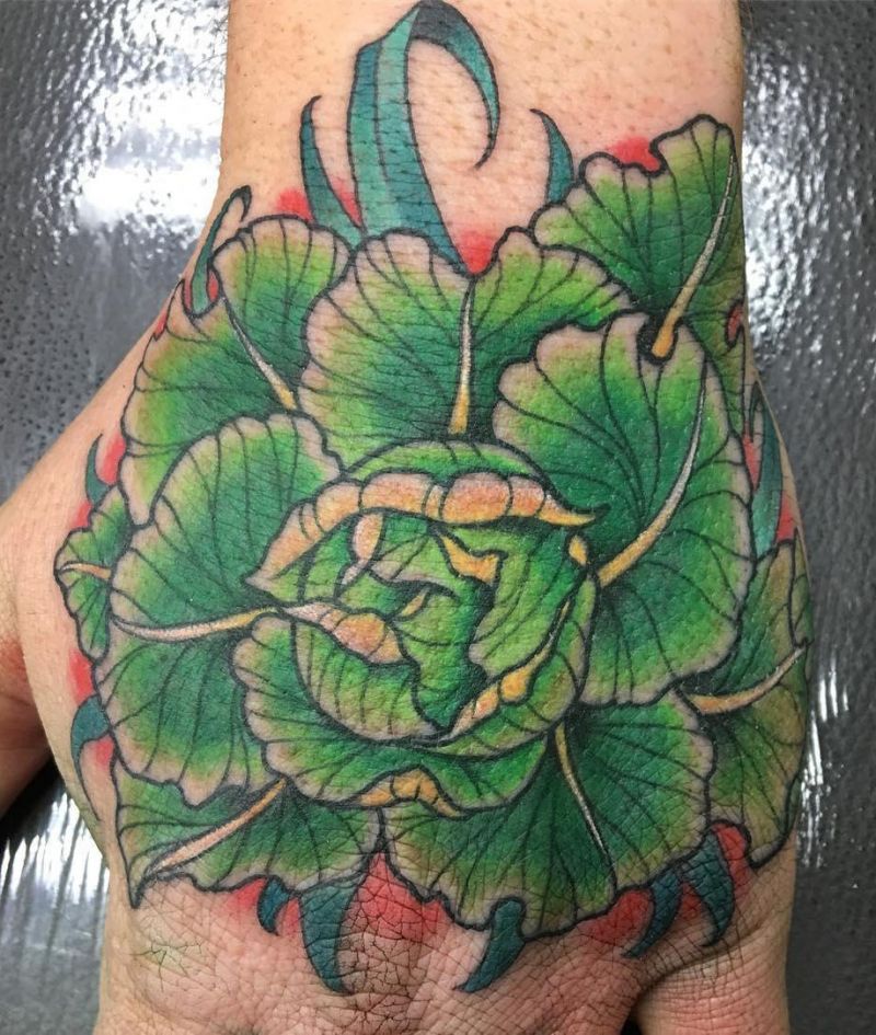 30 Unique Cabbage Tattoos You Can Copy