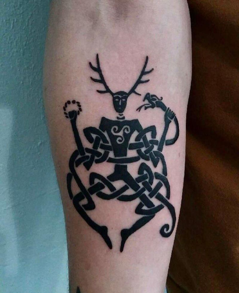 30 Awesome Cernunnos Tattoos You Must Try