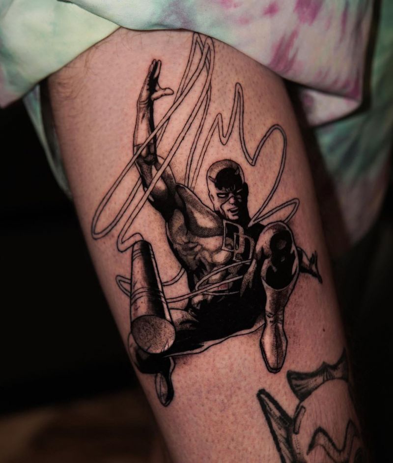 30 Unique Daredevil Tattoos for Your Next Ink