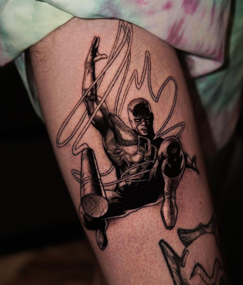 30 Unique Daredevil Tattoos for Your Next Ink