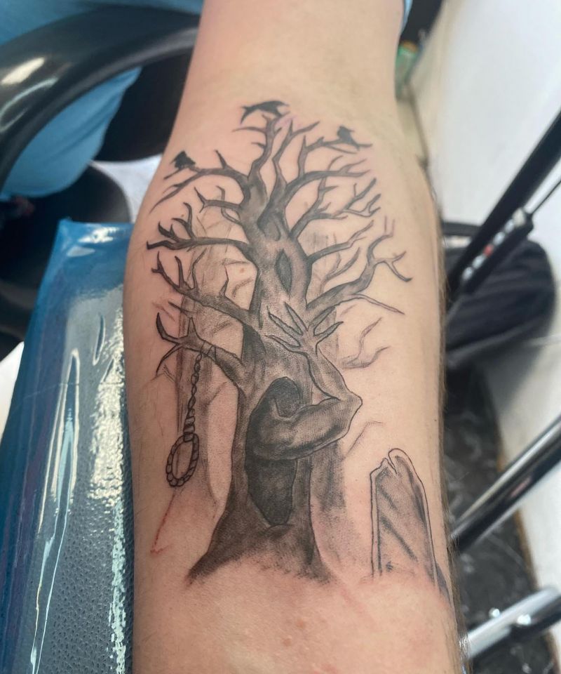 30 Unique Dead Tree Tattoos You Will Love