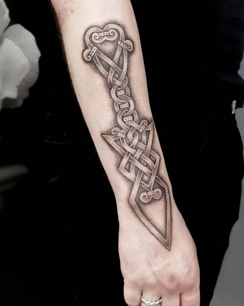 30 Unique Gungnir Tattoos You Will Love